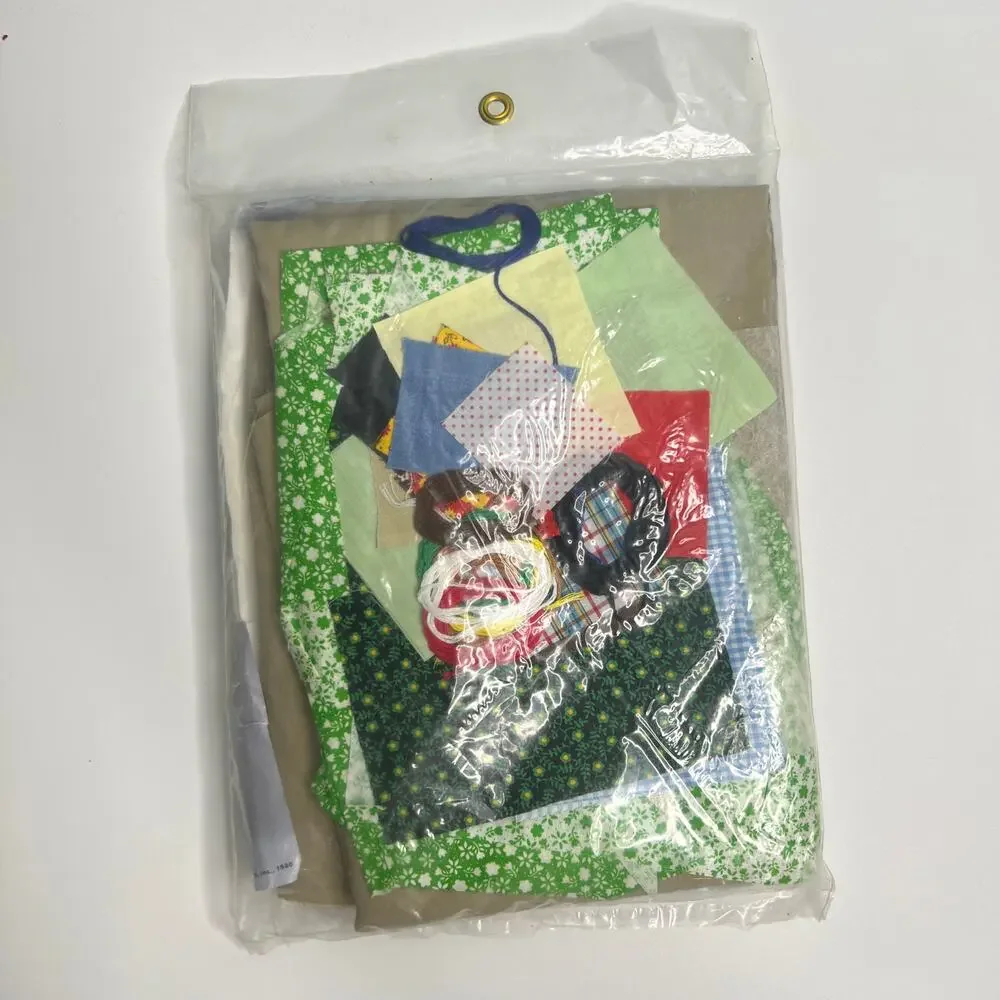 Vintage 80s Golf Skirt Applique Kit Flying Fingers Pattern Project Size Small